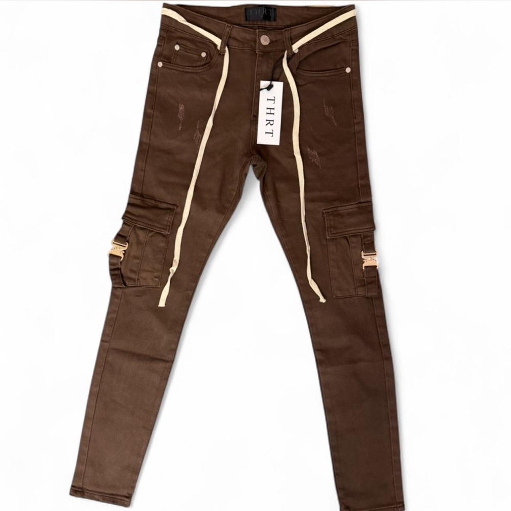 THRT Brown Elk Pants Size 30 “NWT”